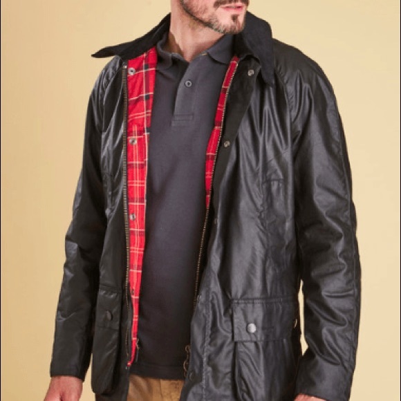 XL Barbour Black Waxed Jacket New W/tags - Picture 6 of 8